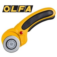 OLFA 안전 로타리 커터 45mm(L형 156B) [가죽공예]
